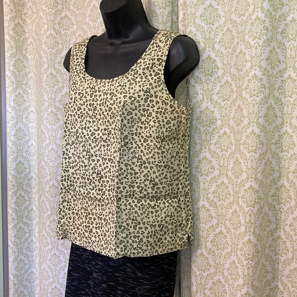 Christina Hope Petite leopard print silk blouse - Picture 3 of 8